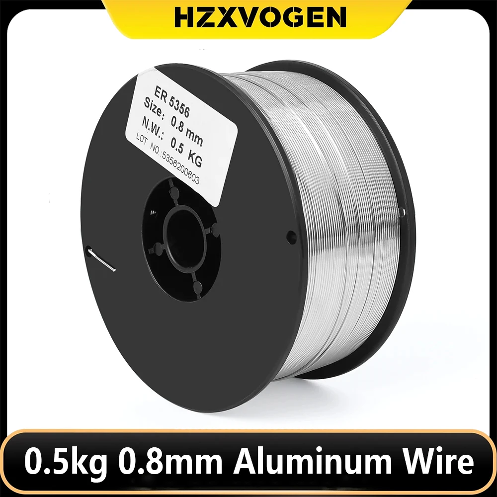 hzxvogen aluminio magnesio fio de solda universal para tig soldagem mig acessorios de soldador de oxigenio acetileno 05kg 10 mm er5356 01