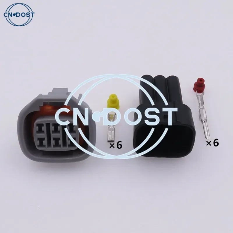 Комплект из 6-контактных разъемов Super C6S-194G Aprillia CDI для педали акселератора, сборка AC для Infiniti Toyota 6189-0029