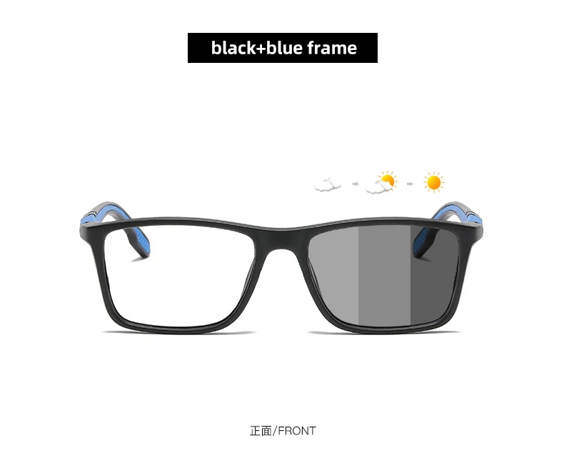 Neue Photochrome Lesebrille Für Männer Und Frauen Anti-blau Licht Objektiv Optische Gläser Marke Designer Brillen – Detail 12