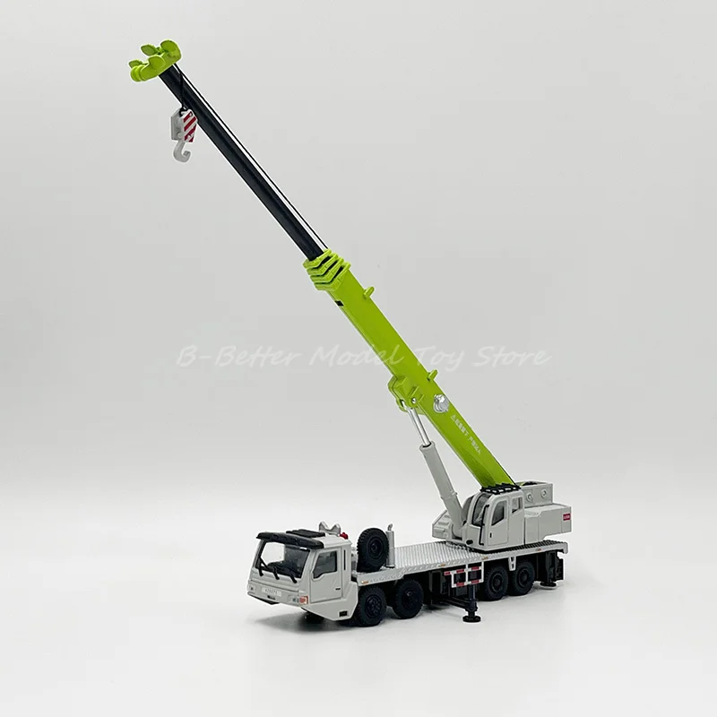 1:55 Diecast Engineering Vehicle Model Toy Crane Truck Lifter Miniature Replica Children Gifts