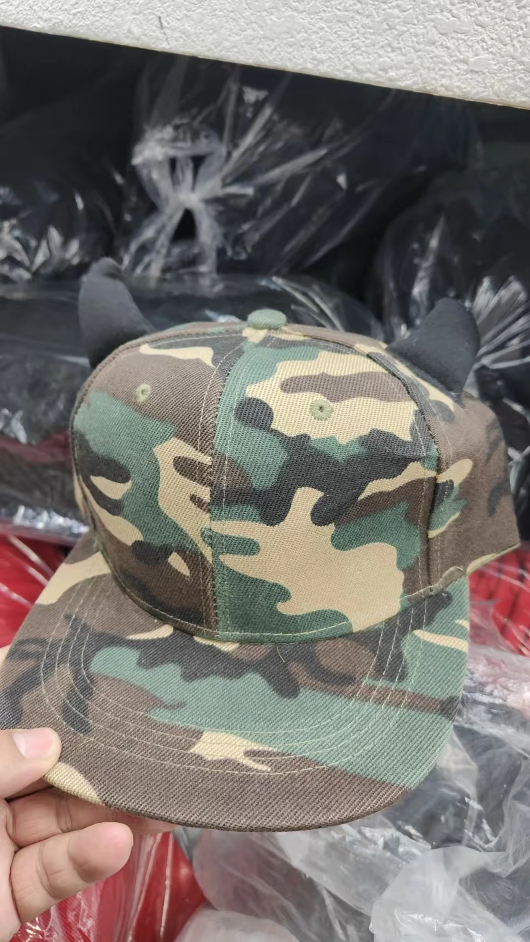 Neue Unisex Hörner Snapback Hip-Hop Hüte Frühling und Herbst Outdoor Einstellbare Casual Baseball Caps Sonnenschutz Hut – Detail 16