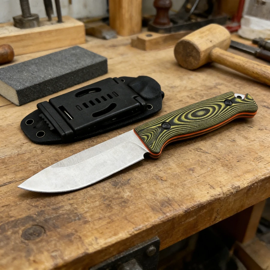 

Тактический нож BM 15002 All-rounder для активного отдыха с рукоятью G10 и лезвием из стали 8Cr13MoV – незаменим для кемпинга и походов