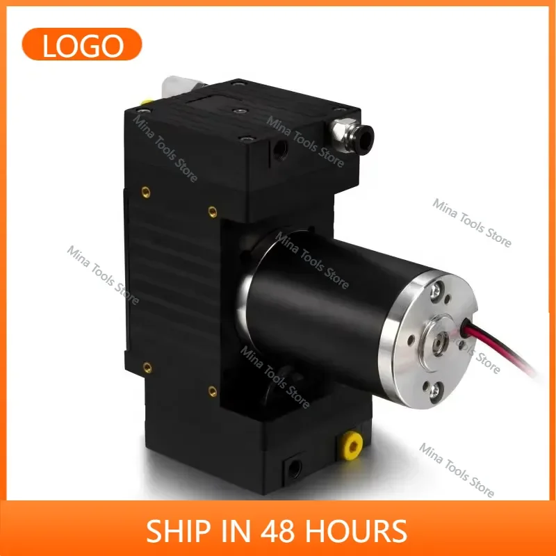 12V Dc 58l/min Sampling Pump Oil Free Small High Flow Air Pump Micro Diaphragm Vacuum Pump