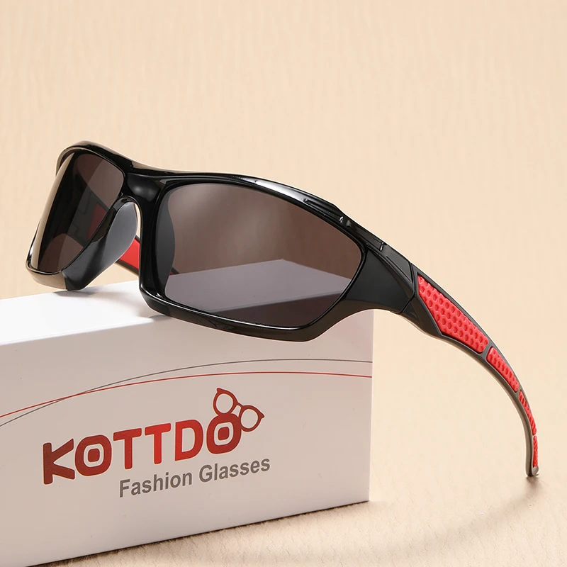 Sport Sonnenbrille für Männer Polarisierte Radfahren Outdoor Männliche Sonnenbrille Gelb Nachtsicht Brillen Sonnenbrille Lentes De Sol Hombre – Detail 1