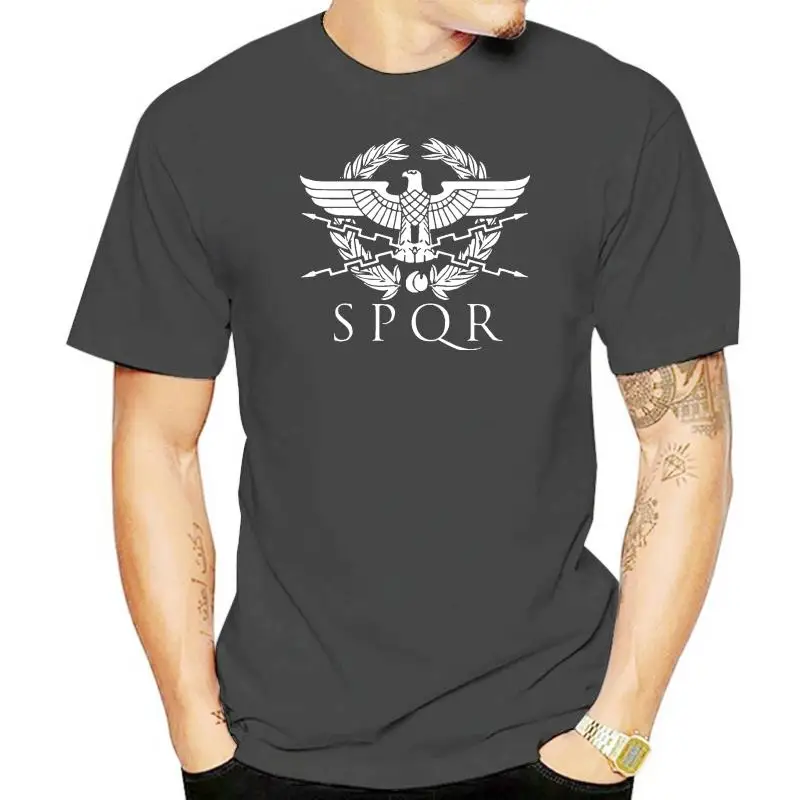 Print T-Shirt Mens Short SPIRIT Spore Rom Gladiators Legion Roman Mens Black T-shirt Size S To 3XL O-Neck Hipster Tshirts