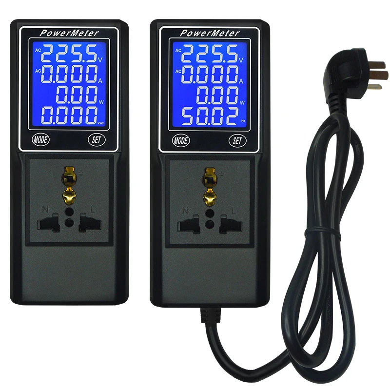 YB39DM digital power meter electrical parameter measuring instrument meter metering socket multi-function.1PCS