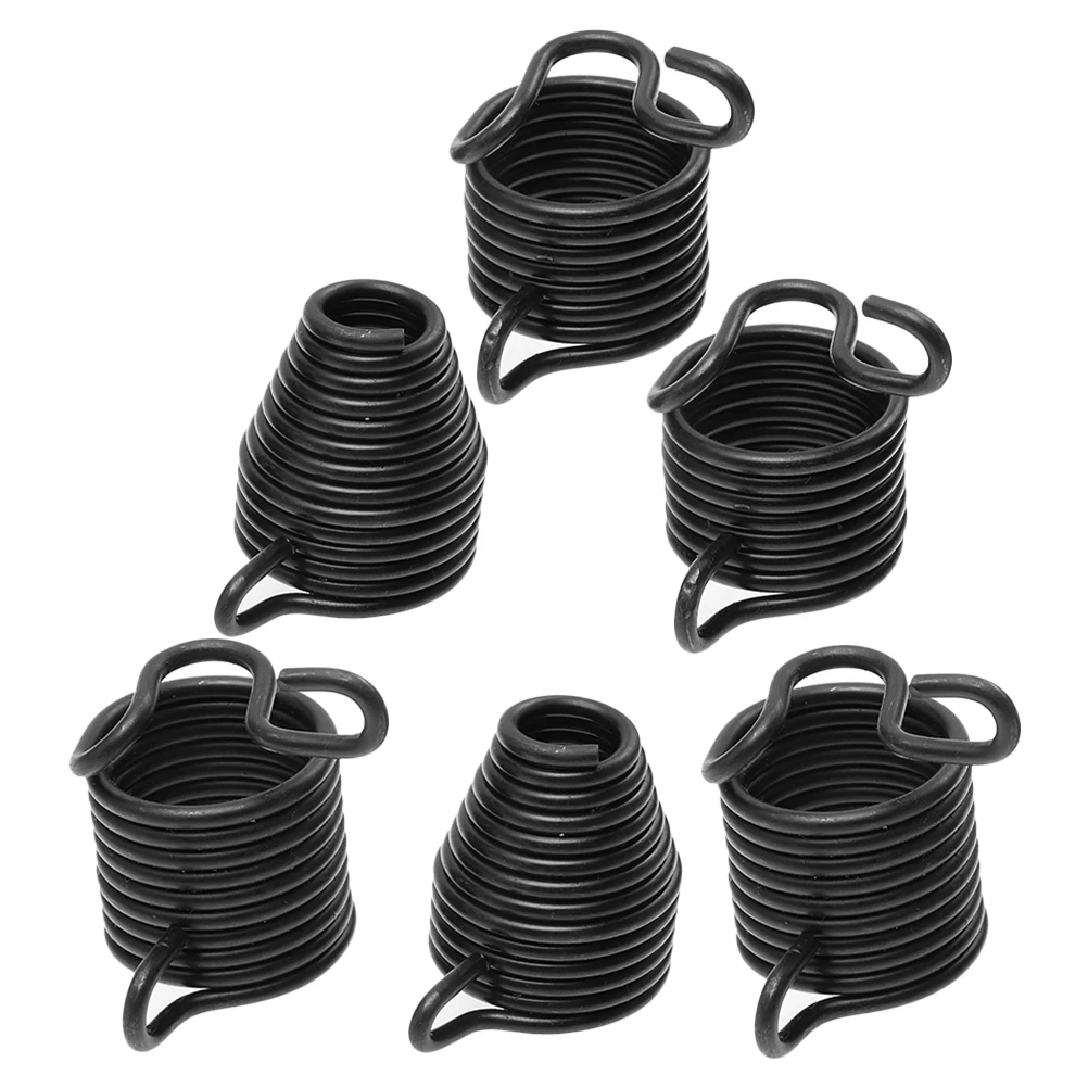 

6 Pcs Spring Chisel Replacement Holder Pneumatic Hammer Springs Steel Retainer 150 190 220 250mm Rivet Gun Parts