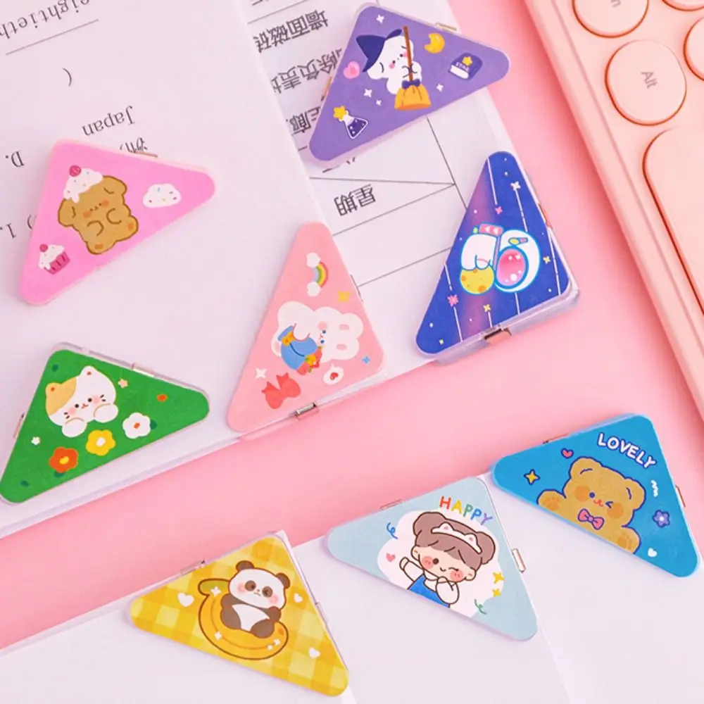 Cute Cartoon Corner Clip Colorful Bear Rabbit Panda Note Holder Multifunctional Paper File Organizer