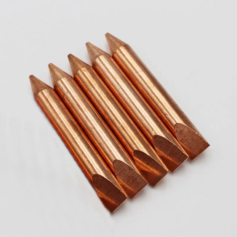 5pc copper spot welding electrode for car body repair spotter welder use