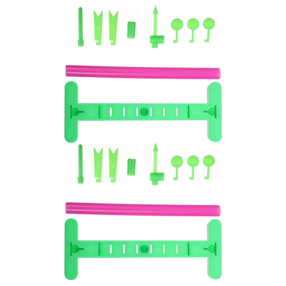 

2Sets DIY Scientific Anemometer Educational Set for Students Practical Skills Science Experiment Wind Velocity Measurement