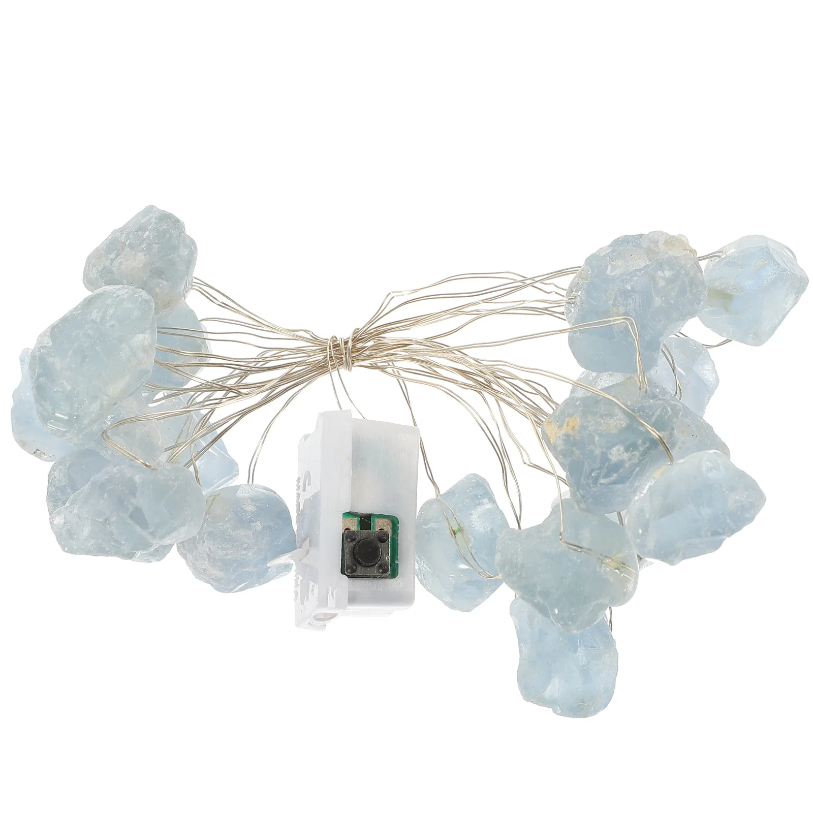 

Crystal String Lights For Bedroom Decorative Fairy Lights Cute Light Lamp Short Atmosphere Led Glow Hanging