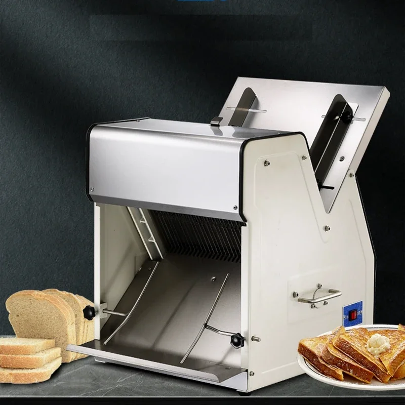 Professional Adjustable Thickness Bread Toast Slicer Commercial Multifunctional Bread Slicer Machine