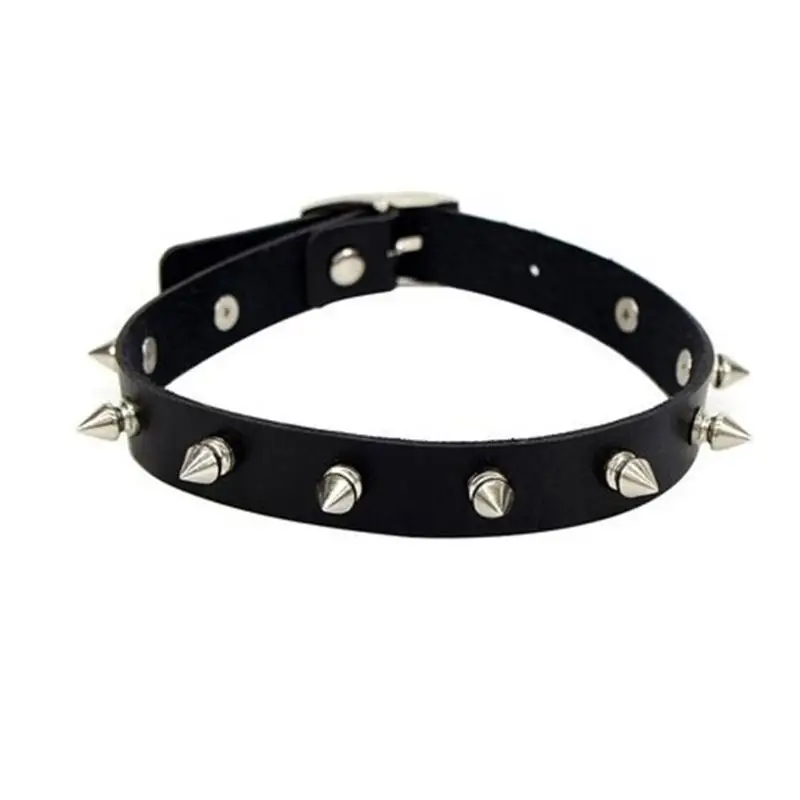 652F حزام الساق القوطي مع سبيكة ديكور بو الجلود سلسلة الفخذ سلسلة مرنة للنساء