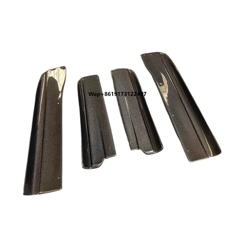 05-09 for F430 Perfect Carbon Fiber Body Side Skirt Extension Body Kit Front Lip Rear Diffuser Spoiler