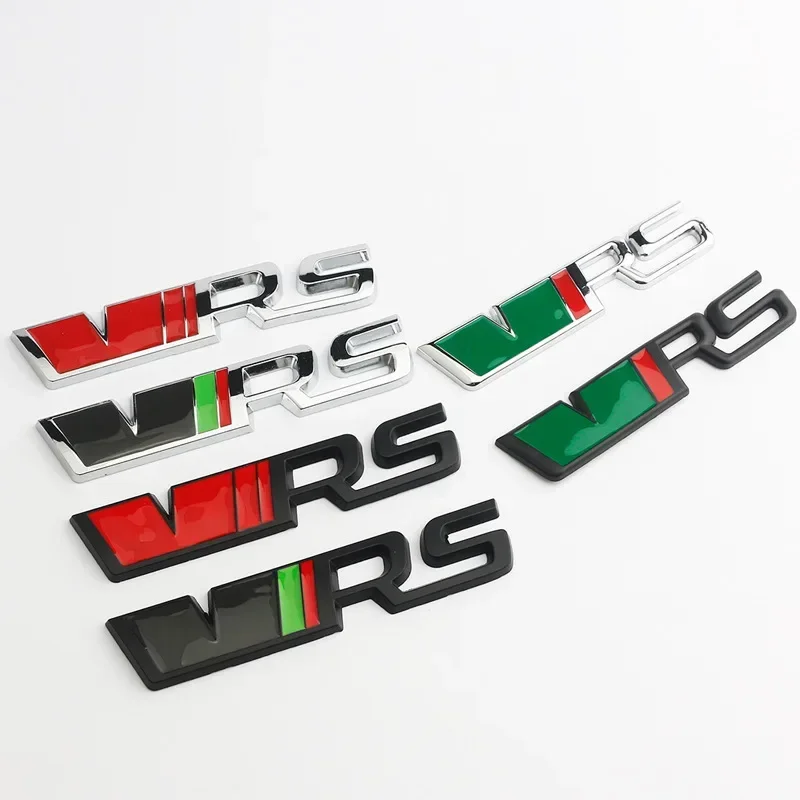 

Alloy Car Sticker Rear Trunk Emblem For Skoda VRS Logo Kodiaq Karoq 2 A7 Tour RS Superb Octavia Yeti Fabia 1 Rapid Accessories