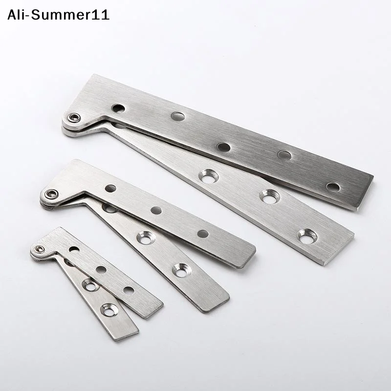 【Tg1】Stainless Steel Pivot Hinges Heavy Duty L Shape Door Hinges For Cabinet Folding Table Furniture Door Hardware