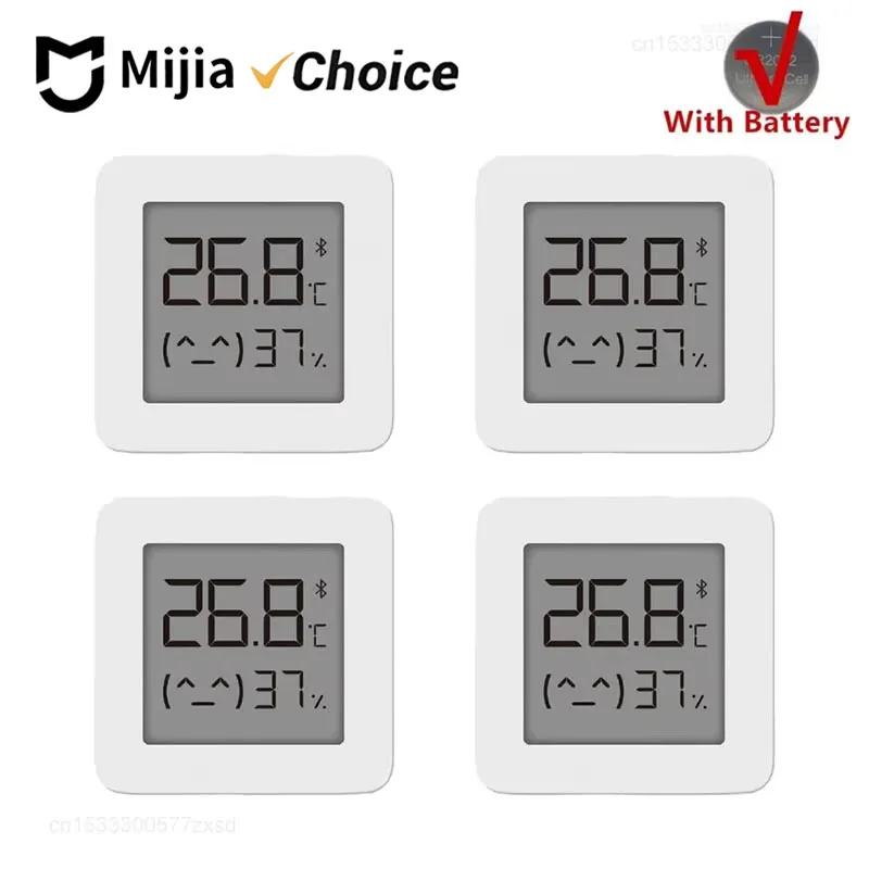 Mijia Bluetooth Thermometer 2 Wireless Smart Electric Digital Humidity Thermometer Sensor Monitor Works with Mijia APP