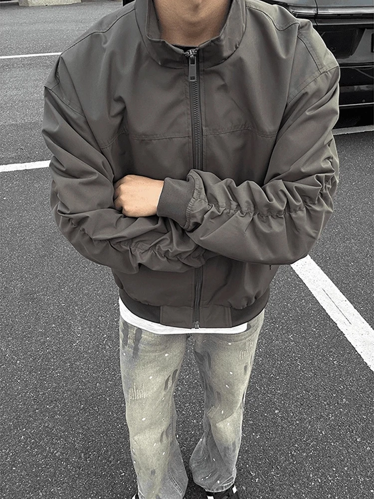 

Мужская демисезонная куртка-бомбер American Sle Pilot: ветрозащитная, водоотталкивающая, с воротником-стойкой, для активного отдыха и спорта