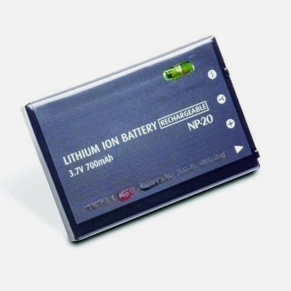 3.7V 700mAh 4pcs NP-20 For Casio  Lithium Rechargeable Battery