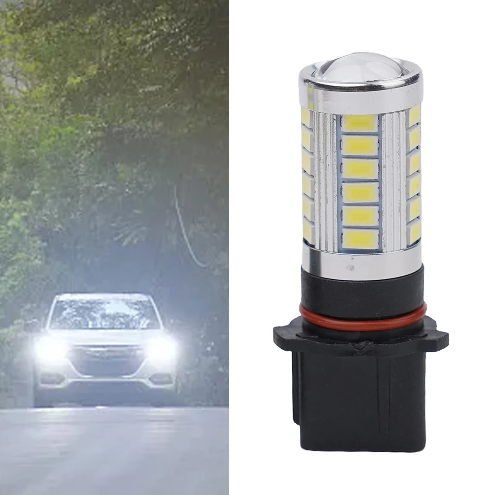For Mazda For Skoda For Toyota For Benz Indicator Lamp Fog Light 12-24V 9W 6000-6500K Vehicle Accessories 2pcs