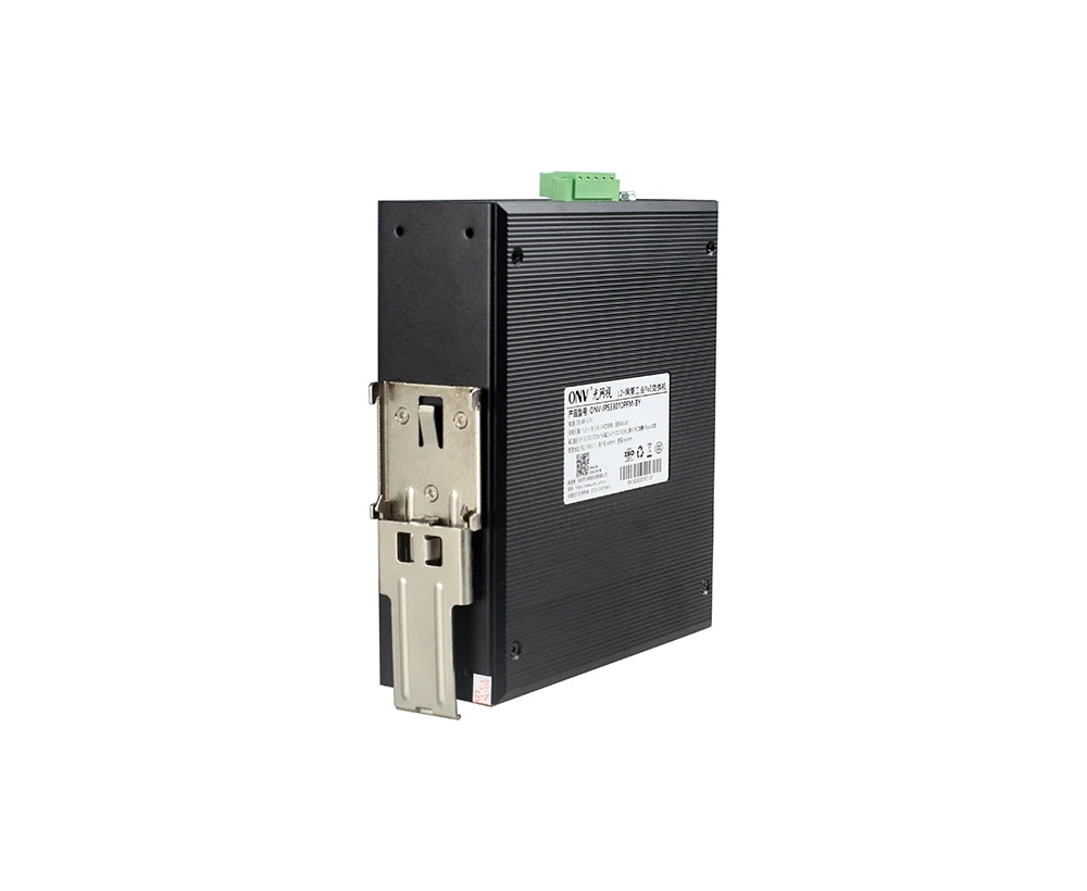 DIN Rail IP40 VLAN Managed Optical Fiber Bypass Switch 8*10/100/1000M PoE Ports and 2*100/1000M SFP Fiber Ports