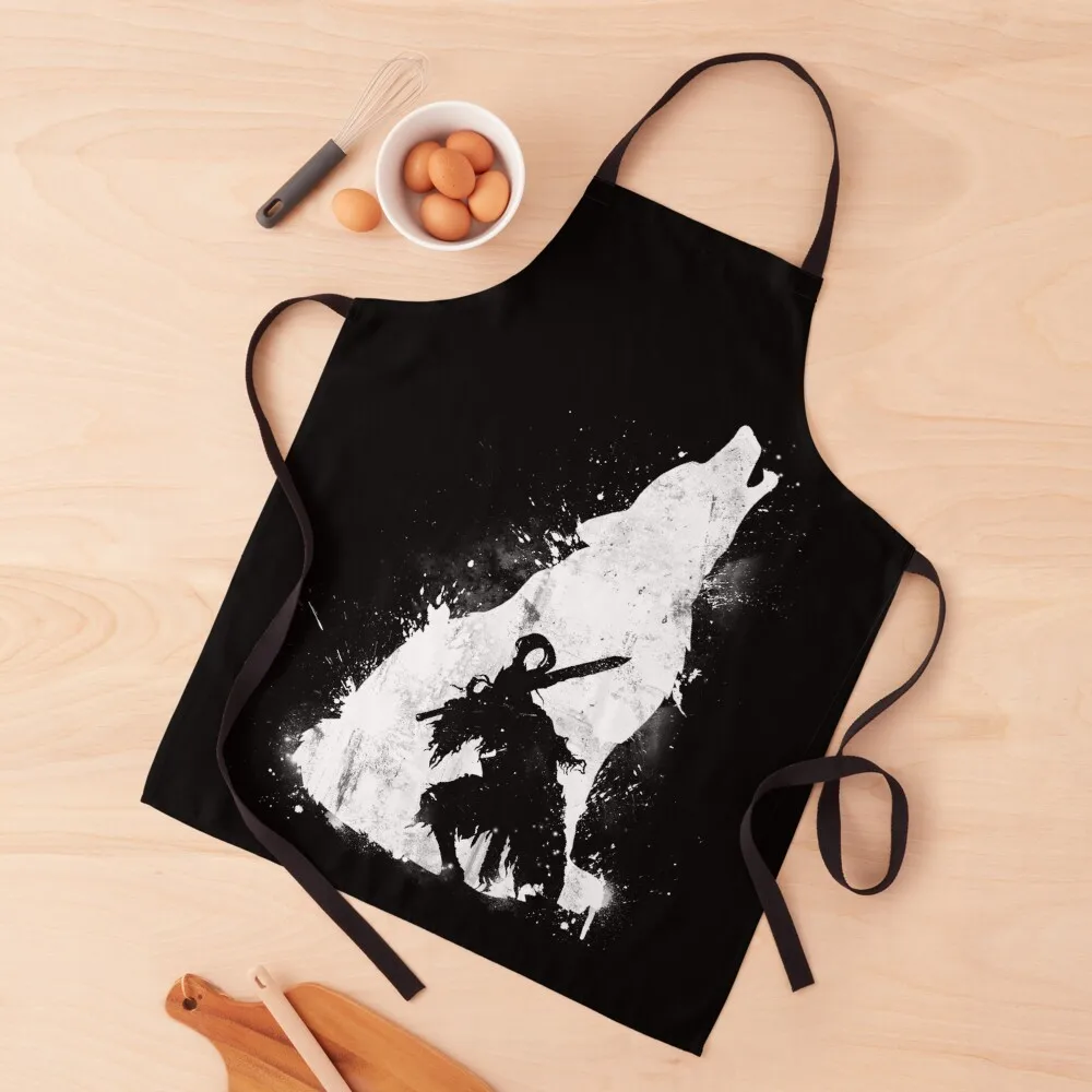 

Abyss Warrior Apron women's kitchens barber men Men kitchen Apron