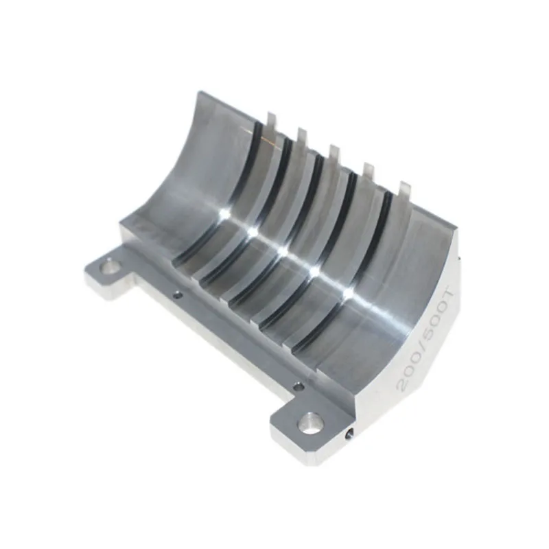 

Customized Aluminum Al7075 Grinding Machined Part Guide Block Precision Tool for Small Medical Cutting Jigs