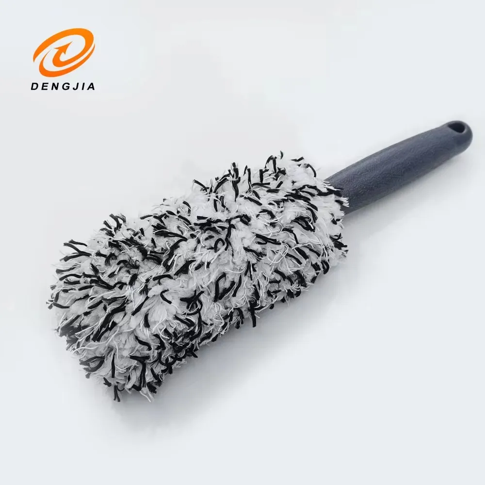 Microfiber automotive wheel brush Tire rim cleaning brush Automotive wheel brush Tire brush image 5