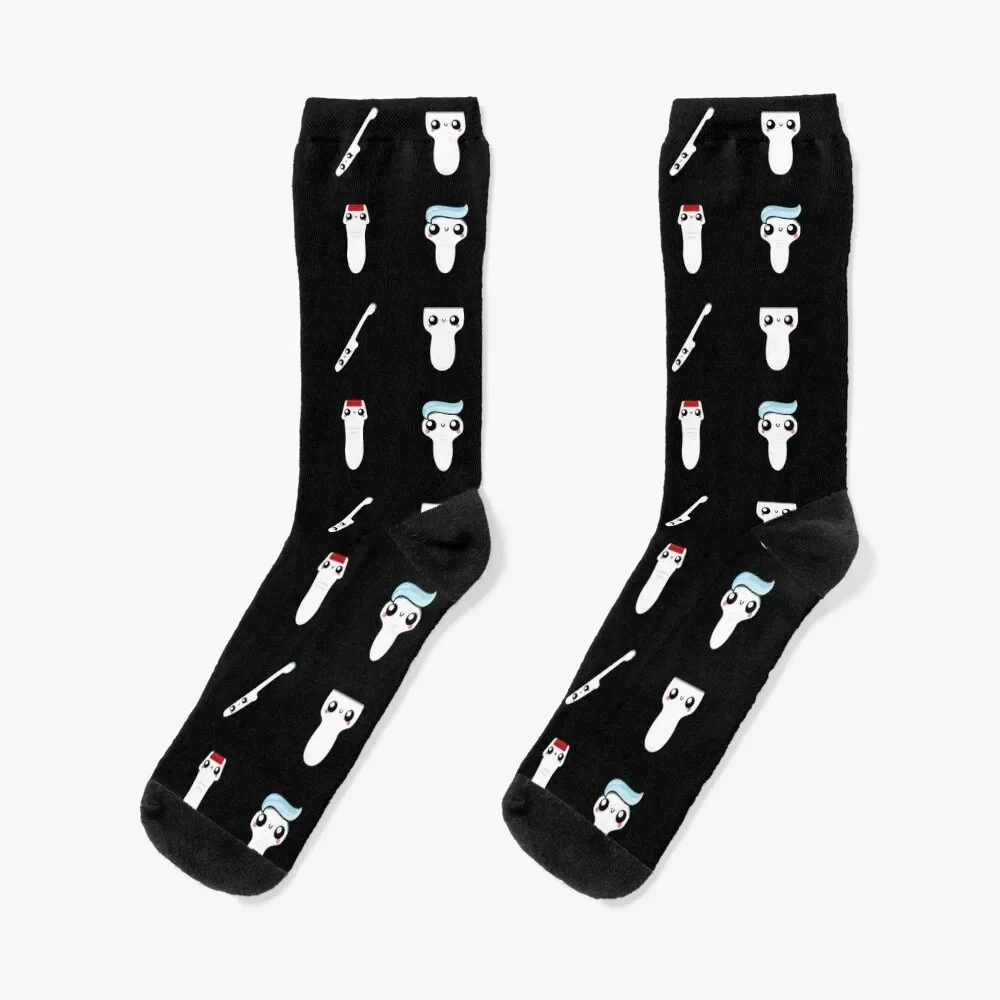 

Funny Ultrasound Gifts Sonosquad Black by SonoGiggles Socks soccer anti-slip with print Socks Man Women's