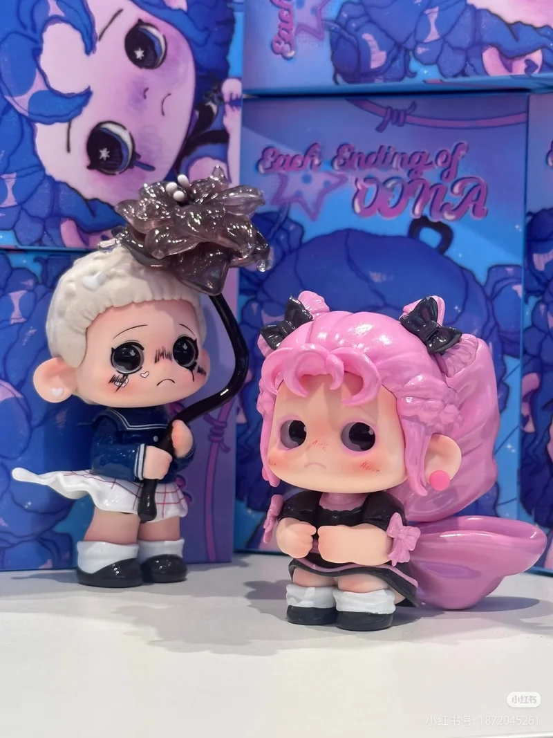 

OONA Series Blind Box Cute Kawaii Collectible Doll Figure - Desktop Decoration Gift for Girls Toy Collectors