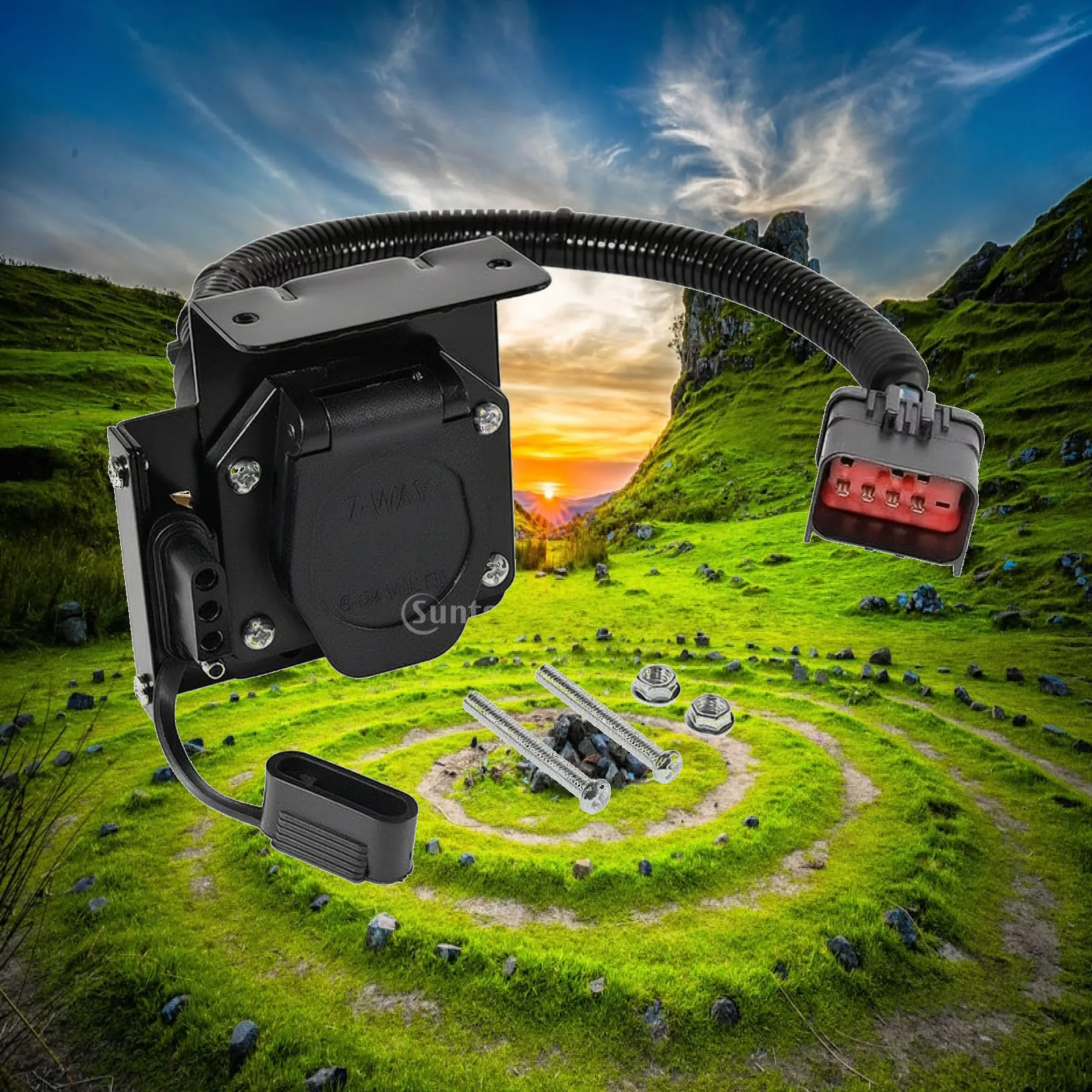 heavy-duty-trailer-wiring-harness-10-pin-to-dual-4-pin-7-pin-output-for-semi-trailer-lights