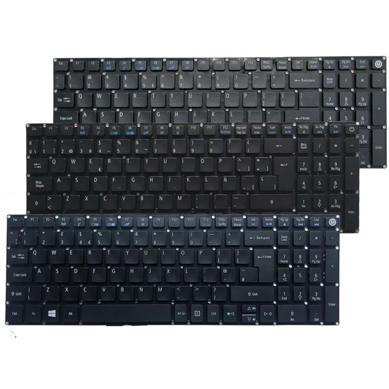 

Russian/US/UK/Spanish/Latin/German/Italy laptop keyboard for ACER Aspire E5-574G E5-574 E5-574T E5-574TG E5-576 E5-576G E5-576T