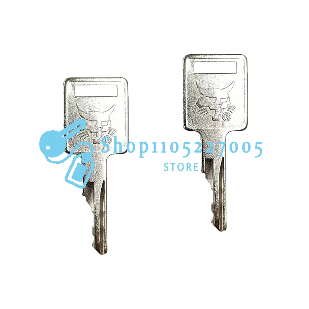 20/10/5/1PCS New Bobcat Keys Is Applicable To S550, S185 Skid Steer Loader, Sweeper Key, S331 / S160 Excavator