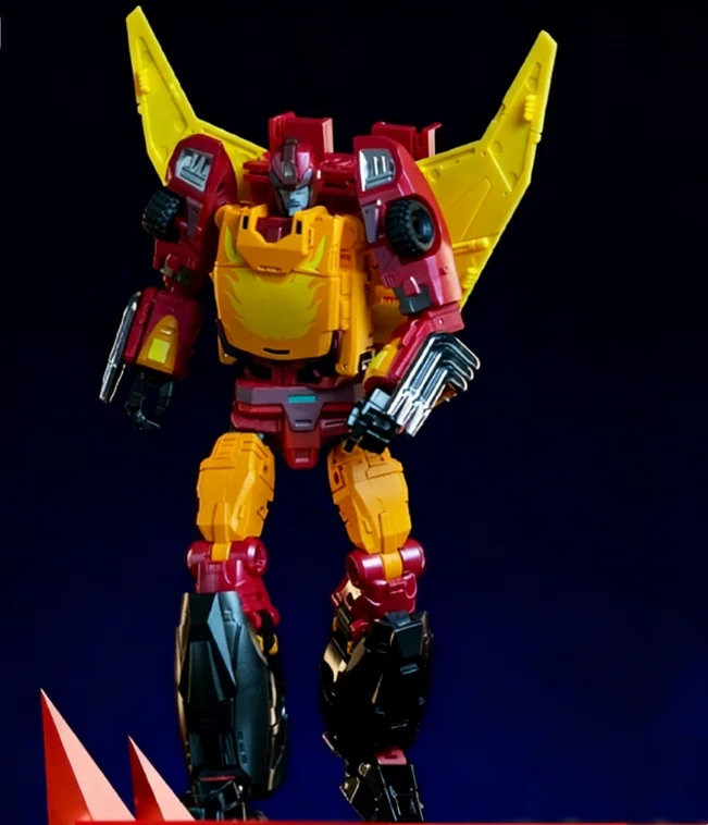 DX9 Transformation Toy D06 Original Red Rodimus/Hot Rod CARRY MP Scale with Car Action Figures