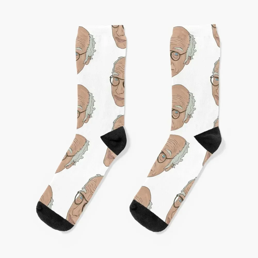 Curb you larry David Socks luxe Stockings man christmas stocking Socks Man Women's