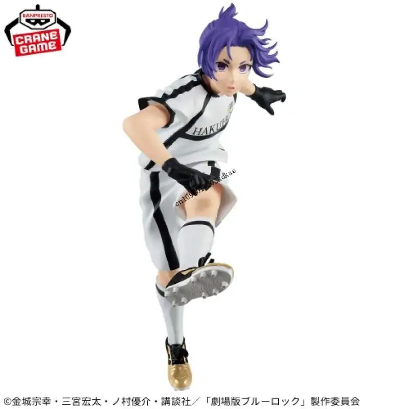 In Voorraad Bandai Banpresto Originele BLUE LOCK Mikage Reo Nagi Seishiro Figuur Verzamelen Ornamenten Desktop Anime Karakters Gift