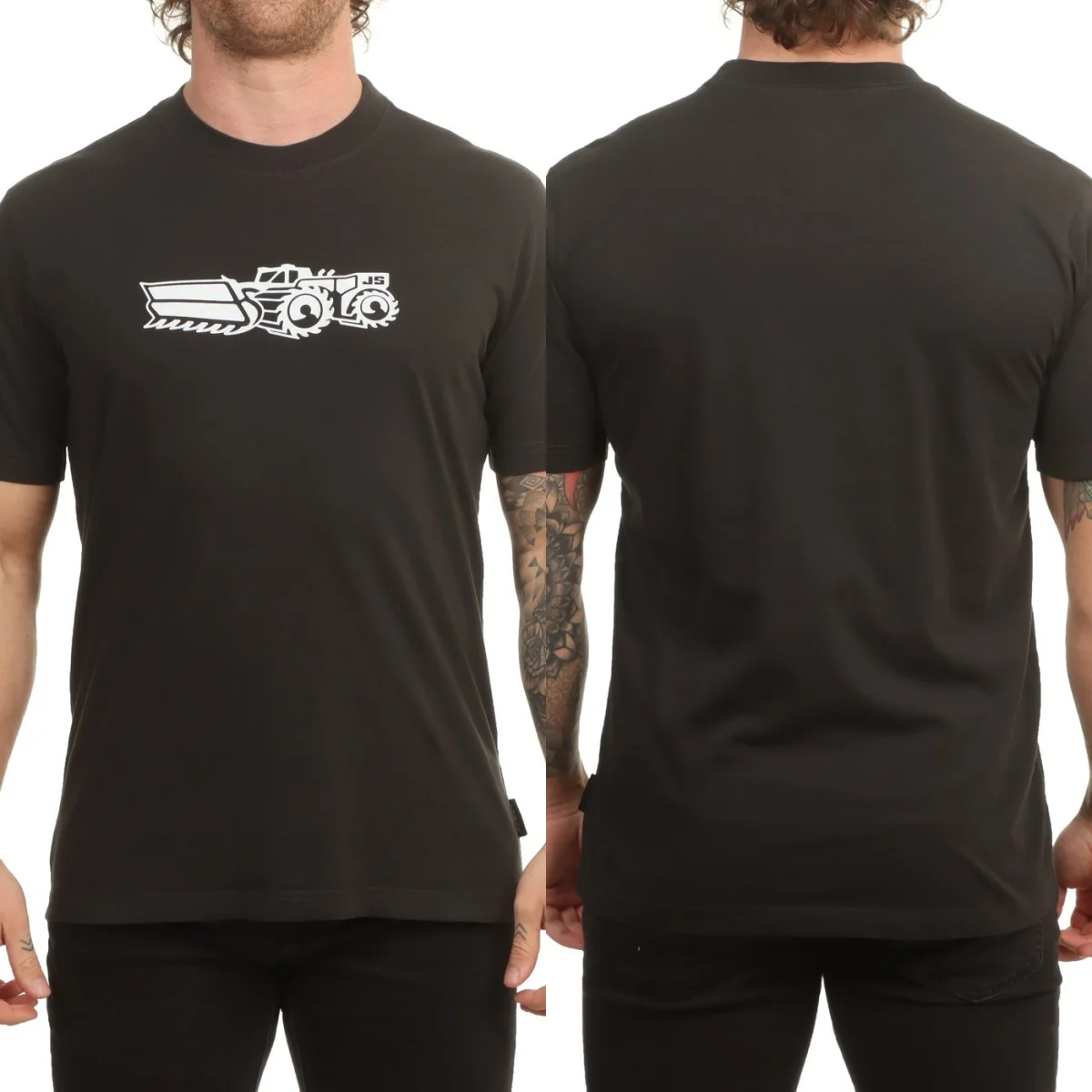 JS Outdoor Surfboards Grafik-Baumwoll-T-Shirt Unisex Sommer Kurzarm Mode Marken-T-Shirt Luxus Casual Vintage Tees