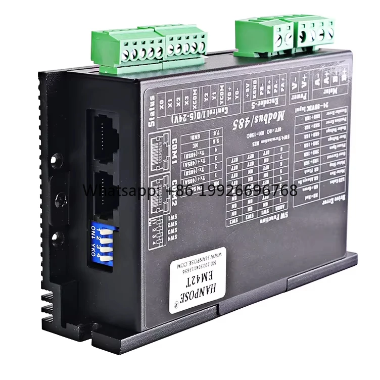 Em42t Stepper Motor Driver Nema17 Nema23 With Modbus Rtu485 Canopen Ethercat