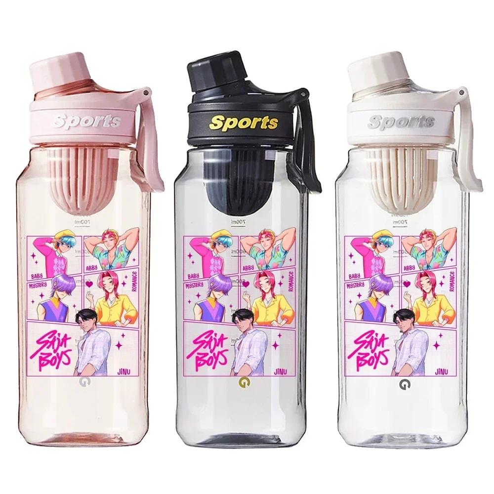 韓国の人気映画 Kpop デーモンハンターズ サジャボーイズ ポータブルウォーターボトル 大人用 子供用 アウトドア ジム ランニング アクティビティ ギフト