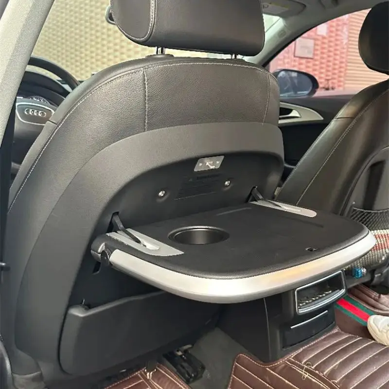 Suitable For 12-21 Audi A6L/A4L Rear Small Table Board Modification, Multifunctional Backrest Folding, Wireless Charging