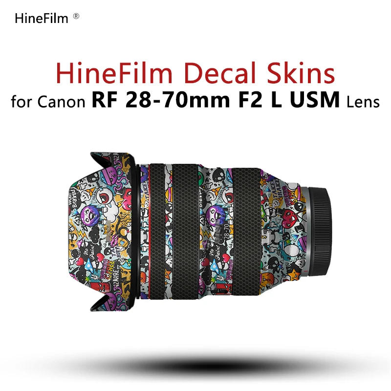 

Hinefilm Skin for Canon RF28-70 F2 Lens Sticker for Canon RF28-70mm F2 Decal Skin 2870 Lens Wrap Sticker RF 28-70 f2 Cover Film