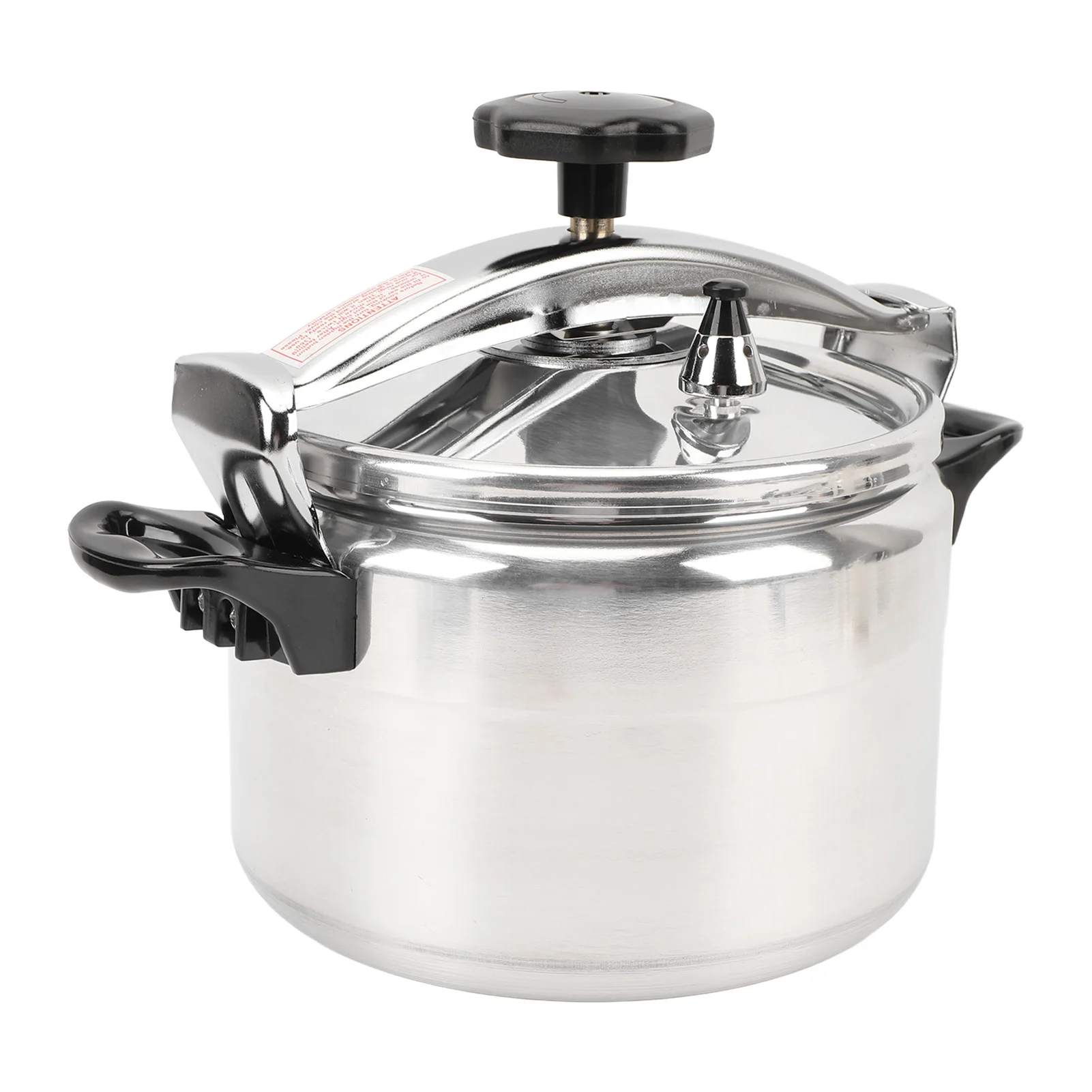 Aluminum Pressure Cooker Safety Fast Cooking Aluminum Pressure Canner Efficient Double Ears 7L Large Capacity for Gas Stove