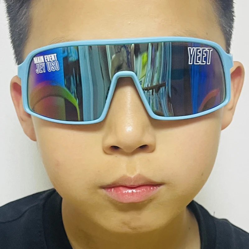 Jey Uso YEET Sport-Sonnenbrille für Erwachsene, Bloodline Wrestling, Fan-Ausrüstung, seltene Farben, sportliche Sonnenbrille für Männer und Frauen – Detail 15