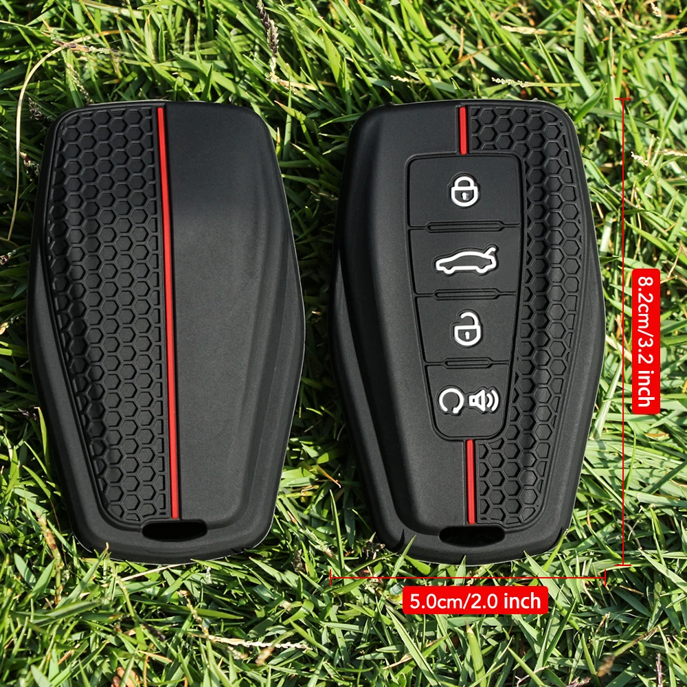 حافظة مفاتيح من السيليكون سلسلة حامل لجيلي أوكافانجو كولراي أطلس مونجارو توجيلا إمجراند GT S بروتون X50 X70 #3