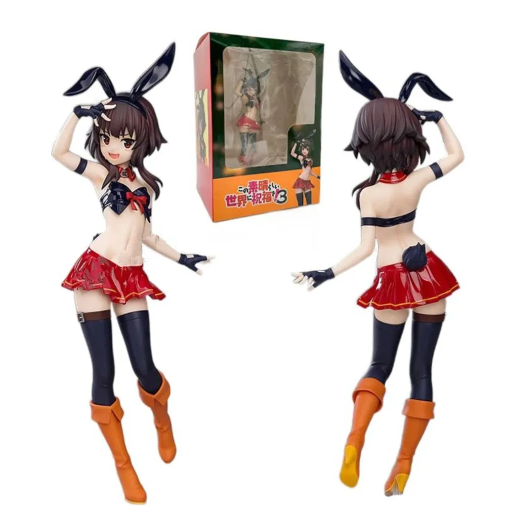 Max Factory POP UP PARADE KonoSuba Megumin Anime Bunny Girl PVC Action Figure Toy Game Statue Adult Collectible Model Doll Gift