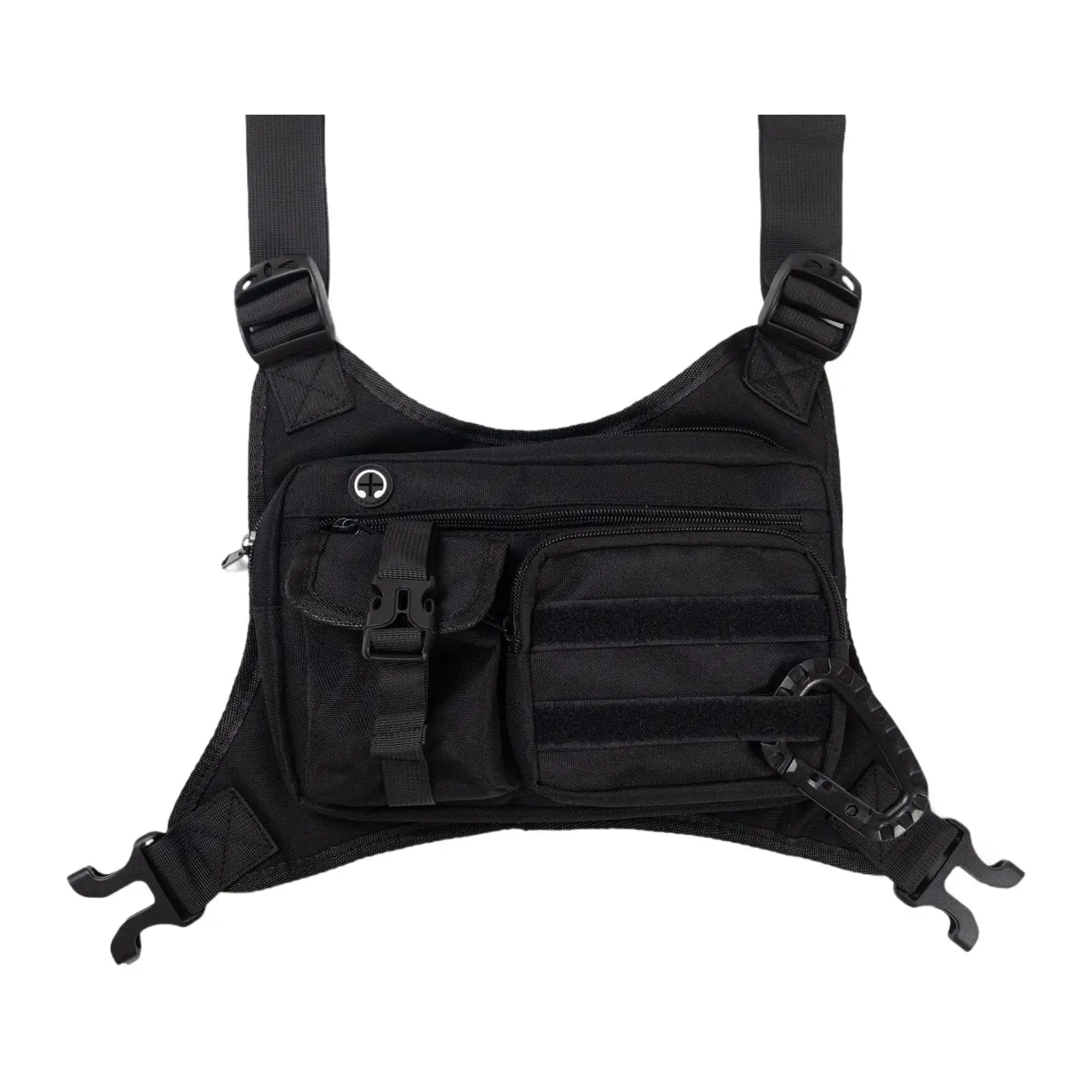 

Chest Rig Bag Lightweight Adjustable Strap Front Pack for Picnic Exercise