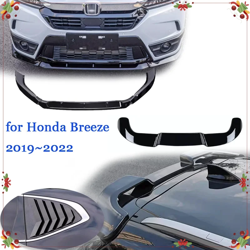 

for Honda Breeze 2019~2022 ABS Bumper Lid Spoiler Pressure deflectors Wings Door Trim Strips Window Shutter Sticker Accessories