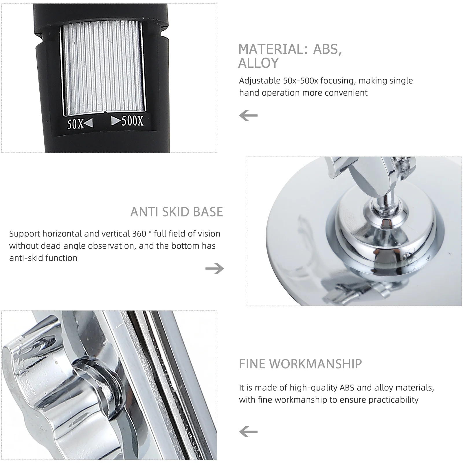 

Digital Microscope with USB Connection for Laptop Suitable for Home School Lab Observations and Detailed Inspections