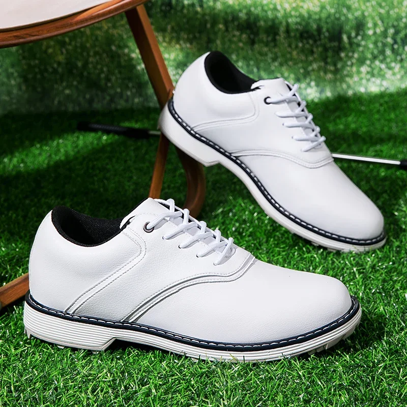 Zapatillas de Golf de lujo para hombre, calzado para caminar al aire libre