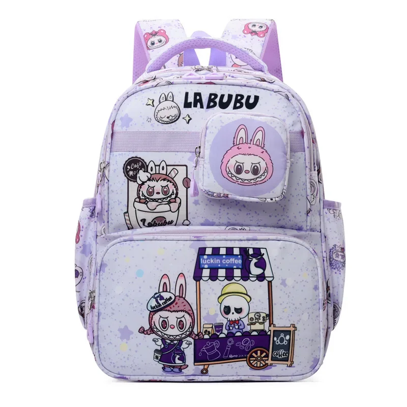 

LABUBU New Children'Large Capacity Schoolbag labubu Cute Student Backpack Kindergarten Shoulder Bag Boys and Girls Shoulder Bag